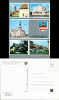 Postcard Kesmark Kežmarok Geschäfte, Straßenzug, Gebäude 1987 - Slovaquie