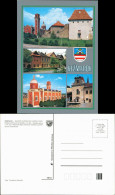 Postcard Kesmark Kežmarok Historische Gebäude, Kirchen, Wappen 1989 - Slowakei
