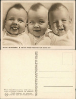3 Kinder, Werbung Reklame PFLUG Haferschleim (Dippoldiswalde) 1940 - Portretten