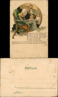 Glückwunsch Grußkarte Geburtstag Mundart Mit Kinderschaar 1900 - Anniversaire