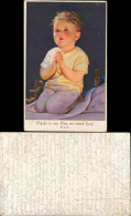 Ansichtskarte  Betendes Kind "Schaffe In Mir, Gott, Ein Reines Herz" 1930 - Abbildungen