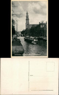 Amsterdam Amsterdam Prinsengracht M. Westertoren/Gracht Binnenschiffe 1930 - Amsterdam