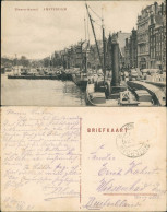 Amsterdam Amsterdam Binnen-Amstel/Hafen, Schiffsanleger, Binnenschiffe 1911 - Amsterdam