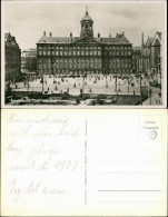 Amsterdam Amsterdam Dam Met Paleis/Palast Gebäude, Belebter Platz 1939 - Amsterdam