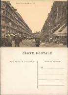 CPA Lille Rue Faidherbe, Belebte Strasse, Verkehr, Geschäfte 1910 - Lille