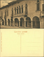 Cartoline Vicenza Palazzo Mascarello/Strassen Partie Mit Alter Villa 1910 - Other & Unclassified