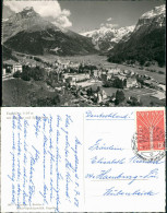 Engelberg OW Ansicht Vogelschau-Perspektive, Blick Zu Den Alpen 1958 - Sonstige & Ohne Zuordnung