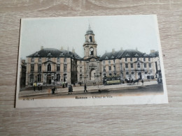 CPA Rennes Hotel De Ville  35 - Rennes