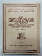 Les Classiques Favoris Du Piano De TH Lack - Textbooks