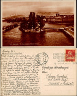 Genf Genève Ile Rousseau Et Mont-Blanc/Umland-Ansicht Mit Insel   1929 - Sonstige & Ohne Zuordnung