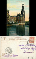 Amsterdam Amsterdam Partie Mit Munttoren, Hafen Anlage, Kirche 1906 - Amsterdam
