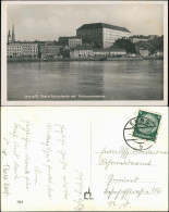 Ansichtskarte Linz Oberse Donaulände Mit Schlosskaserne, Kaserne 1939 - Other & Unclassified