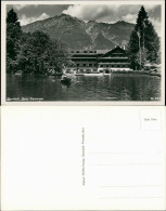 Ansichtskarte Garmisch-Partenkirchen Hotel Riessersee 1932 - Garmisch-Partenkirchen