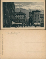 Ansichtskarte Innsbruck Maria Theresienstraße - Herzog Friedrichstraße 1930 - Innsbruck