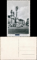 Ansichtskarte Linz Innenstadt Ansicht, Platz Mit Großem Denkmal 1940 - Other & Unclassified