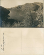 Foto  Umlandansicht See - Berge 1918 Privatfoto - Ohne Zuordnung