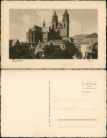 Ansichtskarte Altstadt-Magdeburg Dom Kirchen Bauwerk Gesamtansicht 1930 - Other & Unclassified