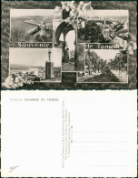 Tanger Souvenier Mult-View Postcards/Mehrbild-AK 5 Ansichten, Foto-Motive 1960 - Tanger