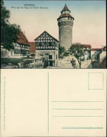 Ansichtskarte Nürnberg Partie Auf Der Burg Mit Tiefem Brunnen 1907 - Nürnberg