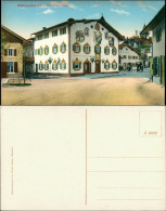 Ansichtskarte Oberammergau Bemaltes Haus 1913 - Oberammergau