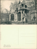 Ansichtskarte Zittau Klosterfriedhof - Mönch- Finksche Gruft 1911 - Zittau