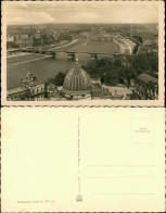 Ansichtskarte Dresden Panorama Blick Elbe, Brücken Ansichten, Fernblick 1940 - Dresden