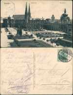 Innere Altstadt-Dresden Dresdner Zwinger Sophienkirche Panorama Ansicht 1911 - Dresden