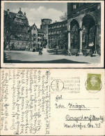 Ansichtskarte Heidelberg Heidelberger Schloss Schlosshof, Castle Court 1932 - Heidelberg