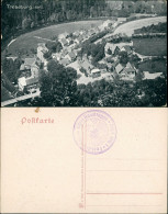 Ansichtskarte Treseburg Panorama-Ansicht Dorfmitte Aus Der Vogelschau 1920 - Other & Unclassified