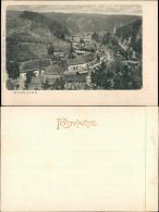 Rübeland Panorama Teilansicht, Blick Auf Dorfmitte, Wohnhäuser 1900 - Autres & Non Classés