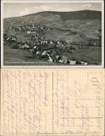 Oberwiesenthal Vogelschau-Perspektive Mit Blick Zum Fichtelberg 1935 - Oberwiesenthal