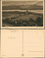 Berg (Starnbergersee) Starnberger See Bismarckturm Fernblick Zu Den Alpen 1925 - Starnberg