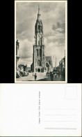 Postkaart Delft Delft Neue Kirche/Nieuwe Kerk Autos Cars 1950 - Other & Unclassified