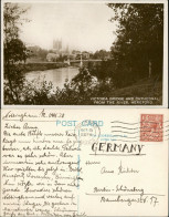Hereford Henffordd Victoria Bridge, Cathedral From The River/Kirche,  1928 - Other & Unclassified