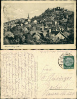 Blankenburg (Harz) Panorama-Ansicht, Stadt Teilansicht Mit Schloss 1935 - Other & Unclassified