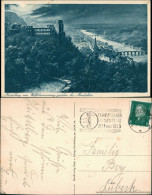 Heidelberg   Schloss Und Stadt Bei Mondschein Vom Wolfsbrunnenweg 1930 - Heidelberg