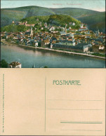 Heidelberg Panorama-Ansicht Philosopenweg Auf Stadt, Neckar, Color Ansicht 1908 - Heidelberg