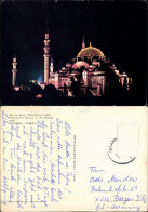 Istanbul Konstantinopel | Constantinople Süleymaniye Mosque Moschee  Nacht 1970 - Turquie