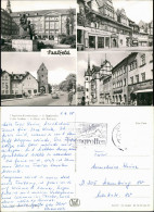 Saalfeld (Saale) DDR Mehrbild-AK Mit Krankenhaus, Saalstraße, Rathaus 1977 - Saalfeld