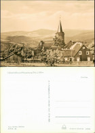 Ansichtskarte Masserberg Panorama-Ansicht Ansicht Blick Dorfmitte Kirche 1968 - Masserberg