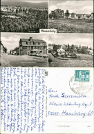Masserberg DDR Mehrbild-Postkarte Ernst-Thälmann-Str., FDGB Erholungsheim  1981 - Masserberg