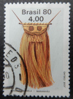 Brazil Brazilië 1980 (2) Indian Art - Used Stamps
