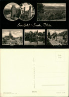 Ansichtskarte Saalfeld (Saale) Stadtteilansichten 1960 - Saalfeld