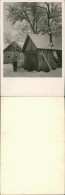 Winter-Ansichtskarten  Stimmungsbild Frau Mit Schlitten 1950 Privatfoto - Unclassified