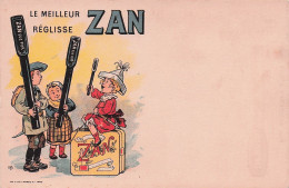 Publicite - Zan - Meilleur Reglisse  - CPA °J - Advertising