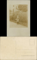 Frühe Fotokunst   Kleines Mädchen Posiert Für Photographie 1910 Privatfoto - Abbildungen