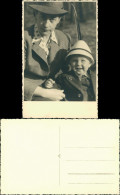 Menschen/Soziales Leben Muter & Kind Foto Photo Hut Hüte 1940 Privatfoto - Gruppen Von Kindern Und Familien