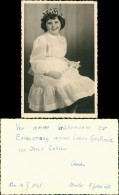 Wien: Mädchen In Fest-Kleidung, Echtfoto, "Enkel-Foto" Für Großmutter 1958 - Abbildungen
