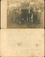 Menschen Soziales Leben Gruppenfoto Erwachsene Frauen Männer 1910 Privatfoto - Unclassified