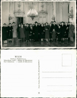 Ansichtskarte Hietzing-Wien Schloss Schönbrunn Besucher Gruppenfoto 1950 - Autres & Non Classés